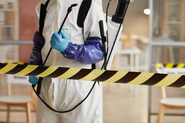 Professional Blood Cleanup technician working in Peachtree Corners, GA